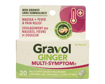 Multisymptom Ginger & Willowback 200Mg 20 Pk - 32673