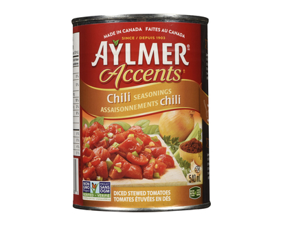 Aylmer Accent Stewed Tom With Chili 540 Ml - 67383