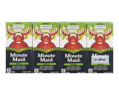 Minute Maid Tetra Apple 200Ml 8 Pk - 04809
