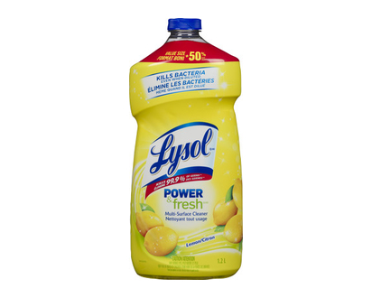 Lysol All Purpose Cleaner Pourable Lemon 1.2 Lt - 78909