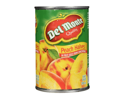 Del Monte Fruit Peach Halves 398 Ml - 13331