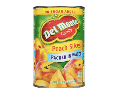 Del Monte Nsa Peach Slices In Water 398 Ml - 13332