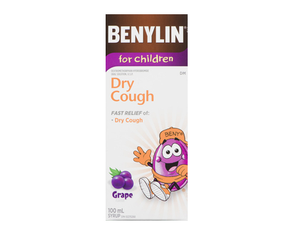Benylin Dm Children Grape Flavour 100 Ml - 26082