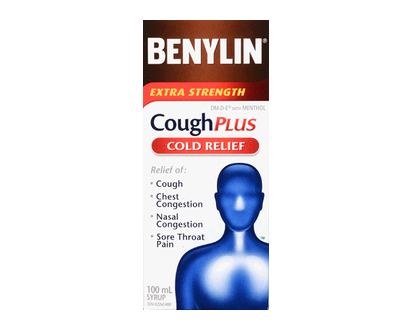 Benylin Extra Strength Cough & Cold Syrup 100 Ml - 26287