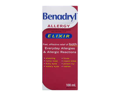 Benadryl Elixir 100 Ml - 26518