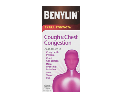 Benylin Xtr Str Cough&Chest Congestion Syr 100 Ml - 28076