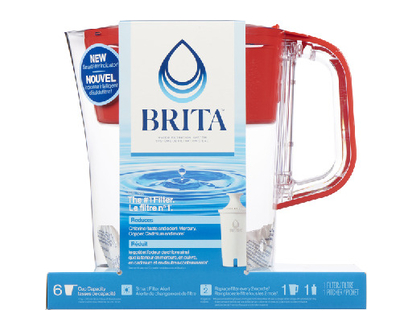 Brita Denali Pitcher Fiery Red 1 Un - 50769
