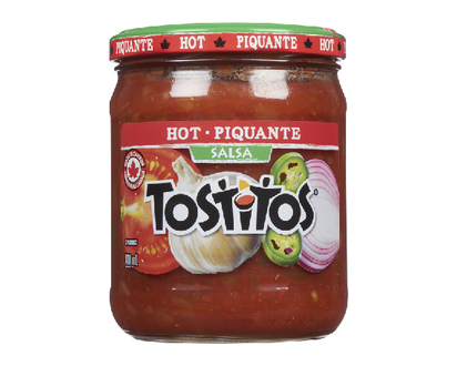 Tostitos Xl Dip Salsa Hot 418 Ml - 01099