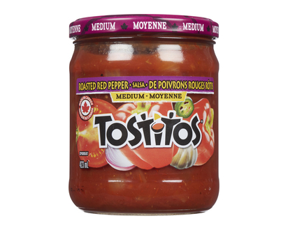 Tostitos Xl Dip Salsa Roasted Red Pepper 423 Ml - 01627