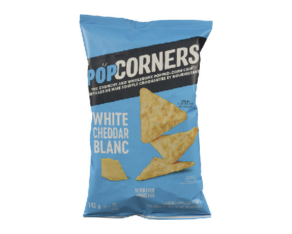 Popcorners White Cheddar Popped Corn Chips 142 Gr - 05622