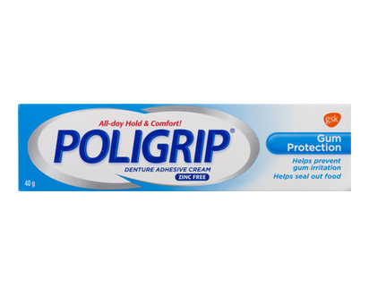 Poligrip Adv Care Denture Adhesive Cream 40 Gr - 04290