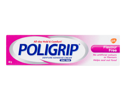 Poligrip Free Denture Adhesive Cream 40 Gr - 04292