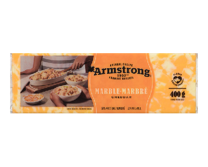 Armstrong Marble Cheddar Cheese 400 Gr - 10235