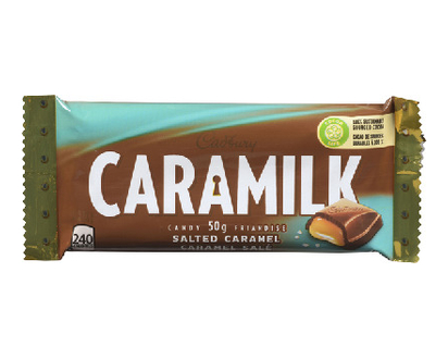 Caramilk Salted Caramel Sgl Bar 50 Gr - 00092