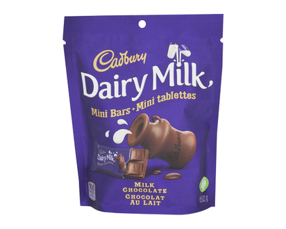 Cadbury Dairy Milk Mini Bars Bag 152 Gr - 01408