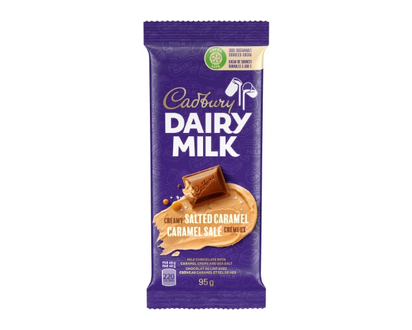 Cadbury Dairy Milk Creme Bar Salty Carmel 95 Gr - 01613