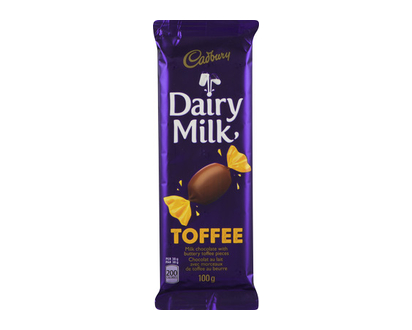 Cadbury Family Bar Toffee 100 Gr - 22682