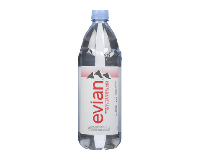 Evian Natural Spring Water 1 Lt - 00007