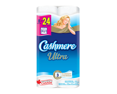 Cashmere Bath Tissue Ultra Trpl 8 3Ply 8 Pk - 35424