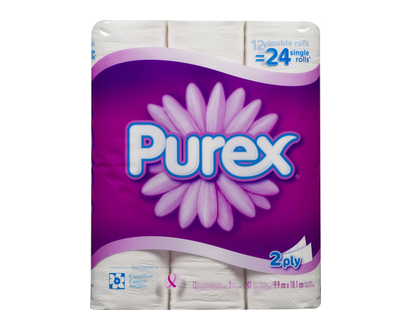 Purex Double Roll 242 Sht 12 Pk - 48214