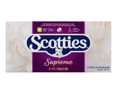 Scotties Facial Tissue Supreme 81 Sheets 1 Un - 85271