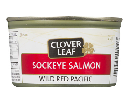 Clover Leaf Sockeye Wild Red Pacific Sal 213 Gr - 40100