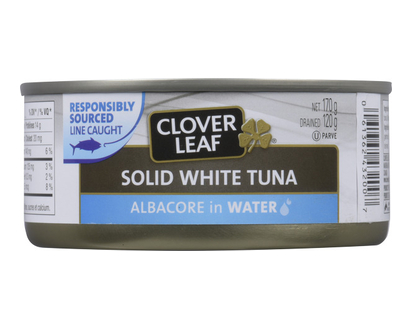 Clover Leaf Albacore Tuna Solid White In 170 Gr - 43200
