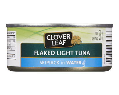Clover Leaf Skipjack Flake Light Tuna In 170 Gr - 43430