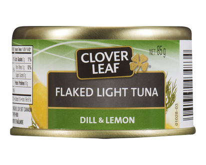 Clover Leaf Flaked Lght Tuna Dill & Lemo 85 Gr - 43483