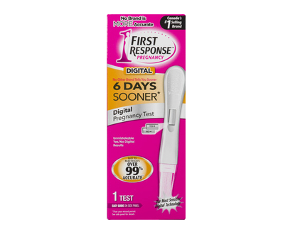 First Response Digital Pregnancy Test 1 Pk - 90031