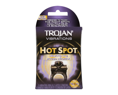 Trojan Hot Spot Vibrating Rin 1 Un - 90127