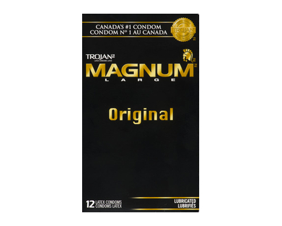 Trojan Magnum Lubricated 12 Pk - 91252