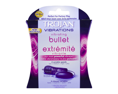 Trojan Vibrating Bullet 4 Speed 1 Un - 91268