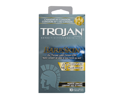 Trojan Bareskin Condoms 10 Pk - 92690