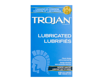 Trojan Lubricated Condoms 12 Pk - 93752