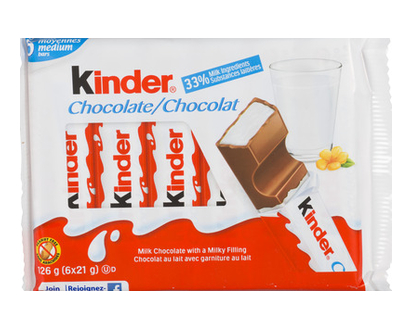 Kinder Bar T6 21X6g 126 Gr - 00706