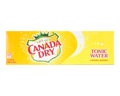 Canada Dry Tonic Water Fridgemate 355Ml 12 Pk - 00896