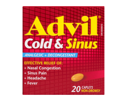 Advil Cold & Sinus Caplets 20 Pk - 00430