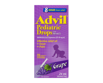 Advil Pediatric Drops Grape 24 Ml - 00450