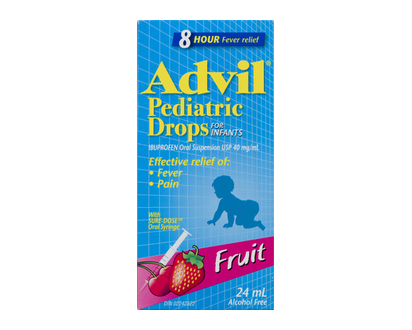 Advil Pediatric Drops Fruit 24 Ml - 00454