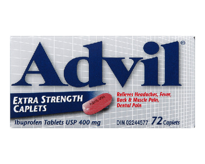 Advil Extra Strength 400Mg Caplets 72 Pk - 00464