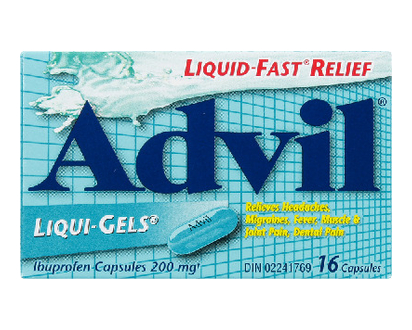 Advil Regular Strength 200Mg Liqui Gels 16 Pk - 00490