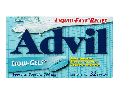 Advil Regular Strength 200Mg Liqui Gels 32 Pk - 00491