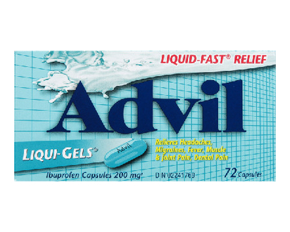 Advil Regular Strength 200Mg Liqui Gels 72 Pk - 00492