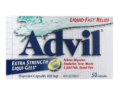 Advil Extra Strength 400Mg Liqui Gels 50 Pk - 00503