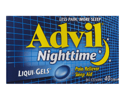 Advil Nighttime Liqui Gels 40 Pk - 00523