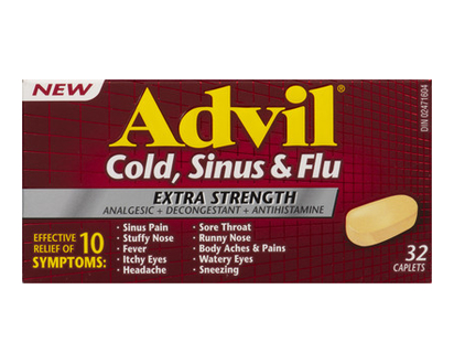 Advil Cold&Sinus & Flu Extra Strngth 32 Pk - 00558