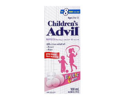 Advil Children Bubble Gum Dye Free 100 Ml - 00641