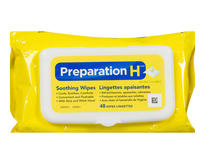 Preparation H Soothing Wipes 48 Pk - 05524