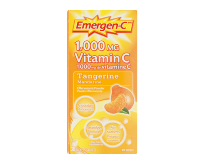 Emergen C 1000Mg Tangerine 30 Pk - 30273